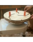40 Cm El Yapımı Huş Kontrplak Seramik Torna Merkezleme: