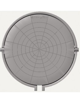 Pottery Bat 35 cm 5 li Torna Plaka Seti