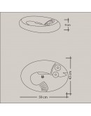 Fish  Ceramic Sink