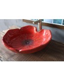 Ceramic  Poppy  Sink 