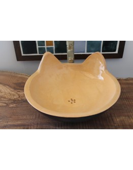 Ceramic Cat Bowl Sink
