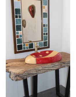 Ceramic Ladybug Sink 