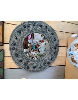 45cm Seramik Zeytin Ayna