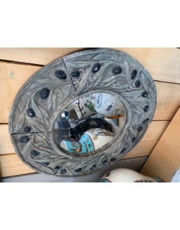 45cm Seramik Zeytin Ayna