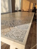 Rustic Tile Ceramic Table