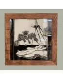 Dali Sgraffito Çini Pano