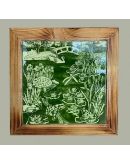 Göl Başı Sgraffito Çini Pano