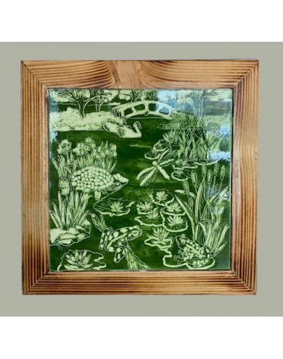 Göl Başı Sgraffito Çini Pano
