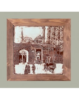 Osmanlı Camii Sgraffito Çini Pano