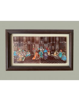 Women Having Fun in the Palace Sgraffito
